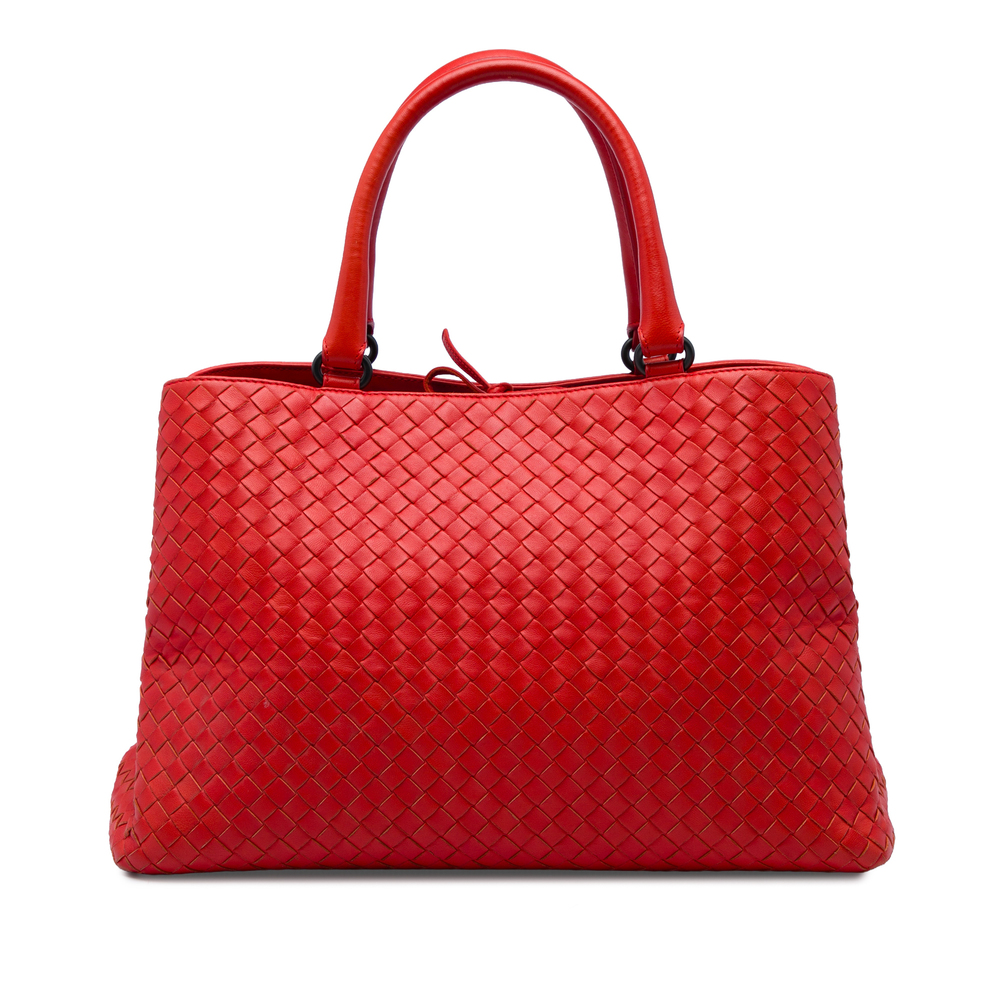 Pre-Loved Bottega Veneta Nappa Intrecciato Milano Tote